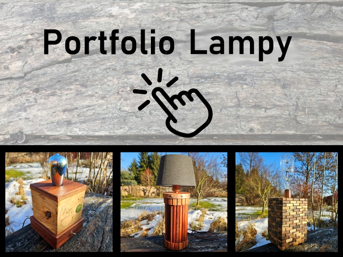 Portfolio lampy handmade